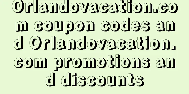 Orlandovacation.com coupon codes and Orlandovacation.com promotions and discounts