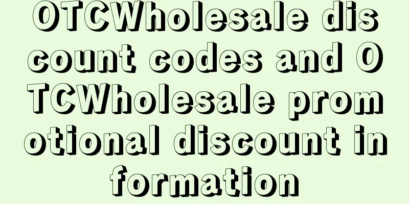 OTCWholesale discount codes and OTCWholesale promotional discount information