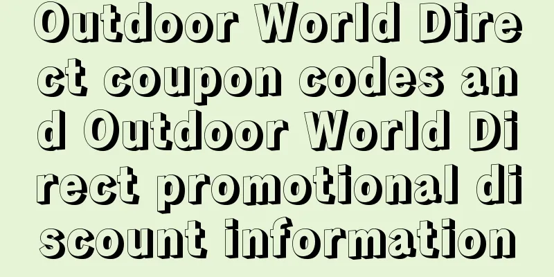 Outdoor World Direct coupon codes and Outdoor World Direct promotional discount information