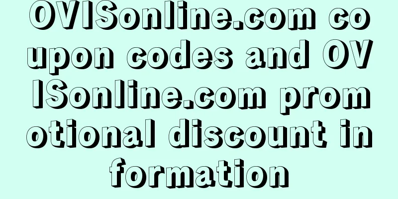 OVISonline.com coupon codes and OVISonline.com promotional discount information
