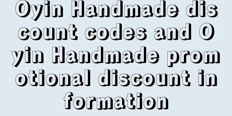 Oyin Handmade discount codes and Oyin Handmade promotional discount information