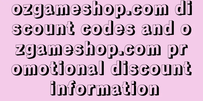 ozgameshop.com discount codes and ozgameshop.com promotional discount information