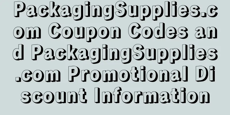 PackagingSupplies.com Coupon Codes and PackagingSupplies.com Promotional Discount Information