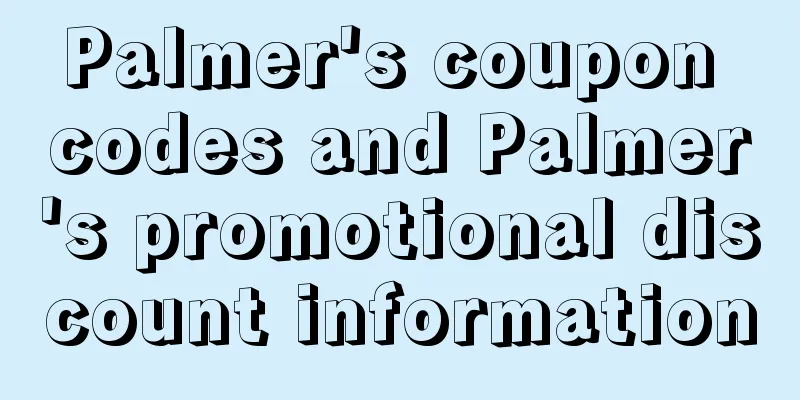 Palmer's coupon codes and Palmer's promotional discount information