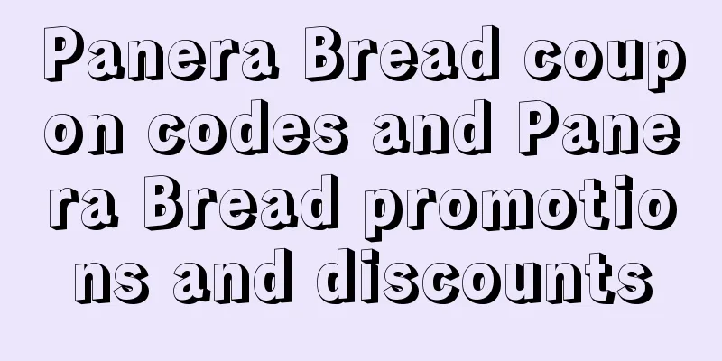 Panera Bread coupon codes and Panera Bread promotions and discounts