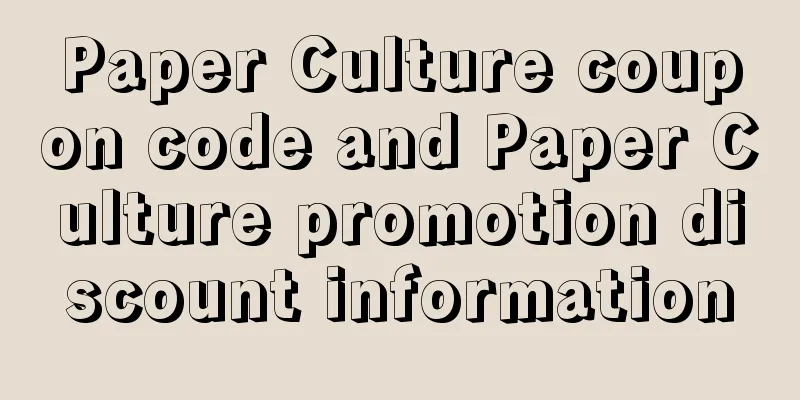Paper Culture coupon code and Paper Culture promotion discount information