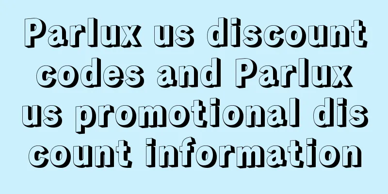 Parlux us discount codes and Parlux us promotional discount information