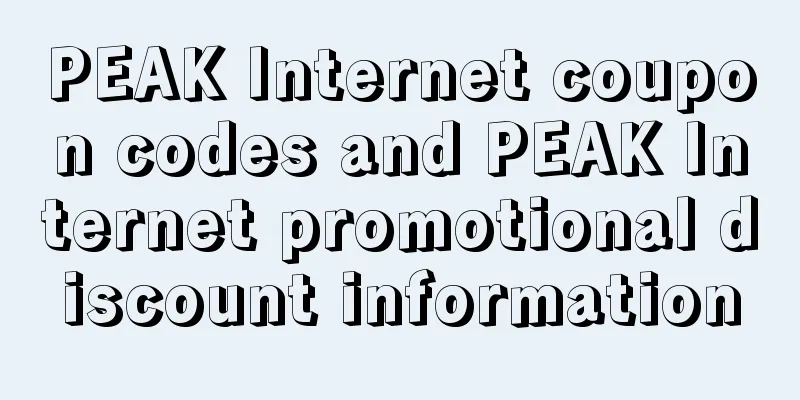 PEAK Internet coupon codes and PEAK Internet promotional discount information