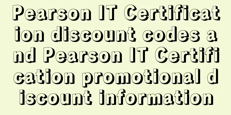 Pearson IT Certification discount codes and Pearson IT Certification promotional discount information