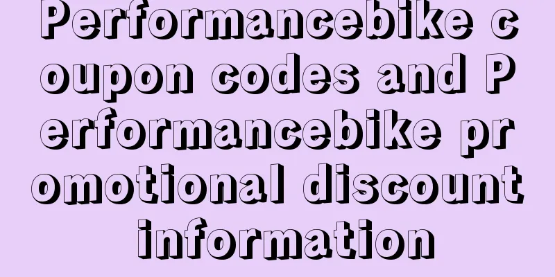 Performancebike coupon codes and Performancebike promotional discount information