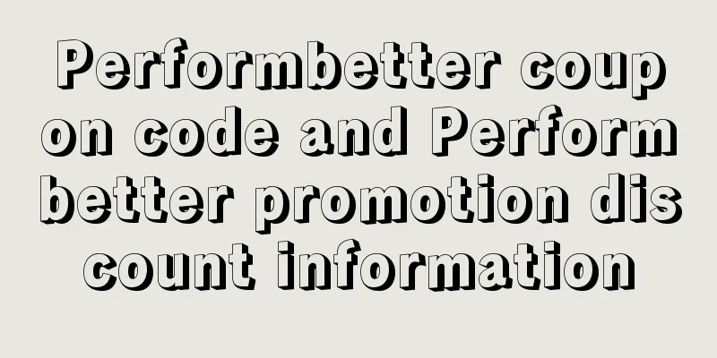 Performbetter coupon code and Performbetter promotion discount information