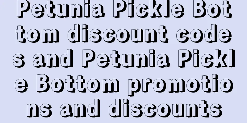 Petunia Pickle Bottom discount codes and Petunia Pickle Bottom promotions and discounts