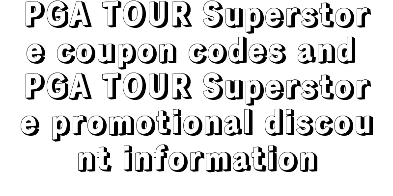 PGA TOUR Superstore coupon codes and PGA TOUR Superstore promotional discount information