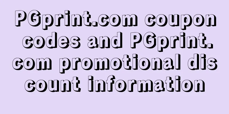 PGprint.com coupon codes and PGprint.com promotional discount information