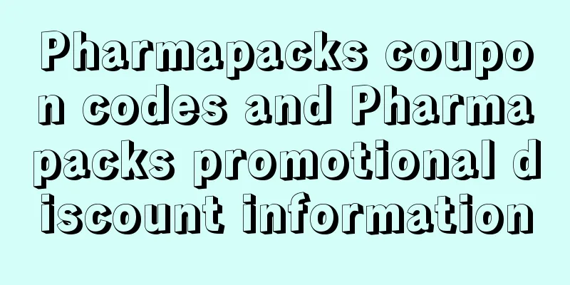 Pharmapacks coupon codes and Pharmapacks promotional discount information