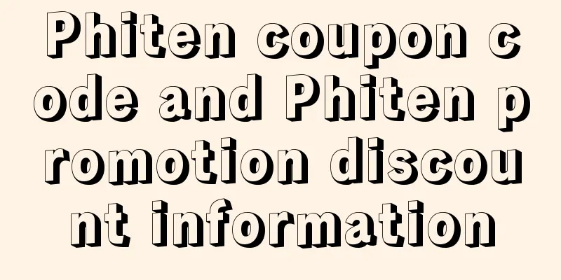 Phiten coupon code and Phiten promotion discount information
