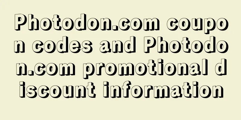 Photodon.com coupon codes and Photodon.com promotional discount information
