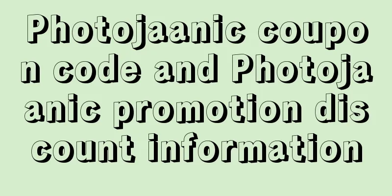 Photojaanic coupon code and Photojaanic promotion discount information