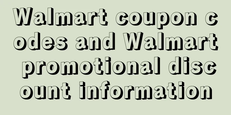 Walmart coupon codes and Walmart promotional discount information