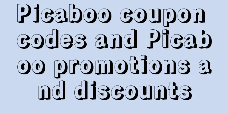 Picaboo coupon codes and Picaboo promotions and discounts