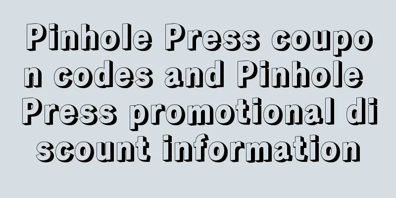 Pinhole Press coupon codes and Pinhole Press promotional discount information