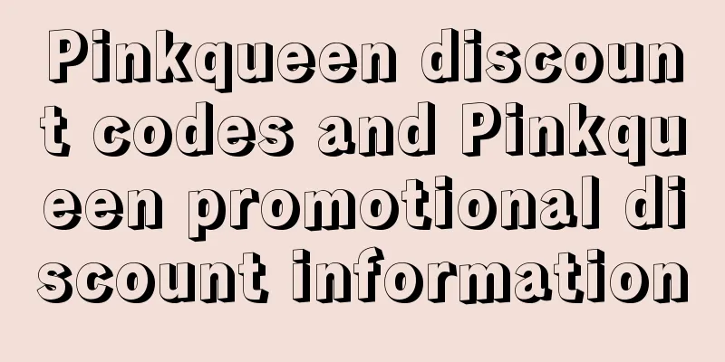 Pinkqueen discount codes and Pinkqueen promotional discount information