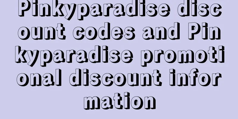 Pinkyparadise discount codes and Pinkyparadise promotional discount information