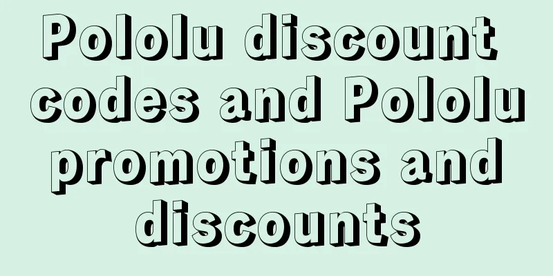 Pololu discount codes and Pololu promotions and discounts