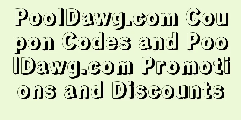 PoolDawg.com Coupon Codes and PoolDawg.com Promotions and Discounts