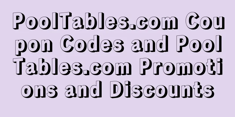 PoolTables.com Coupon Codes and PoolTables.com Promotions and Discounts
