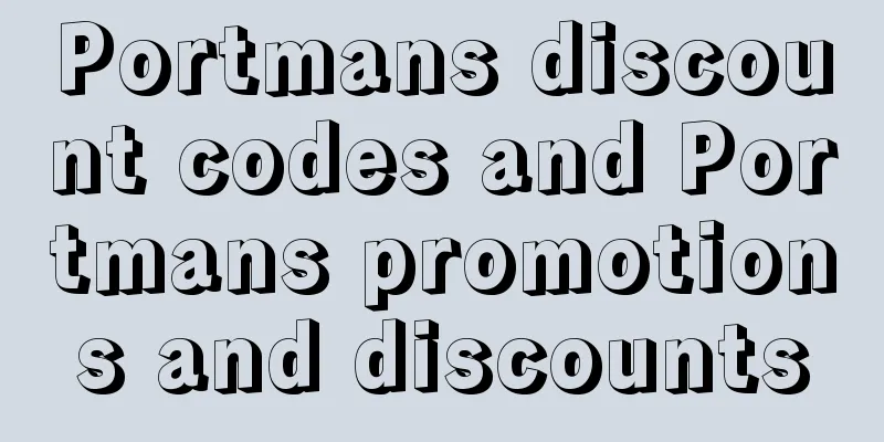 Portmans discount codes and Portmans promotions and discounts