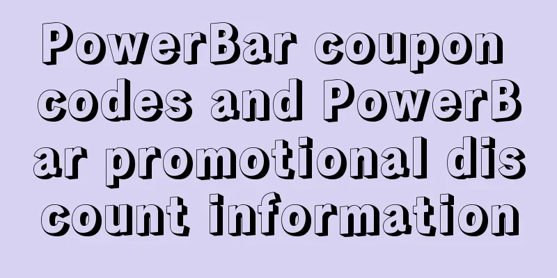 PowerBar coupon codes and PowerBar promotional discount information