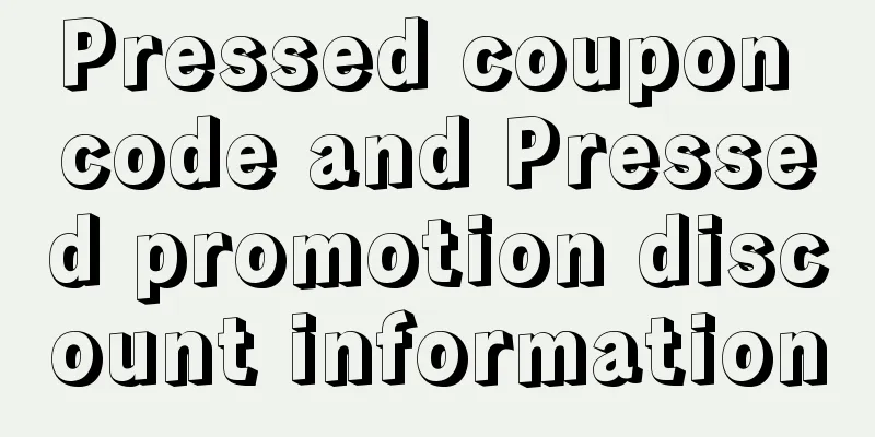 Pressed coupon code and Pressed promotion discount information