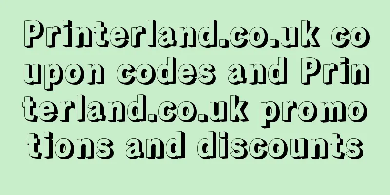 Printerland.co.uk coupon codes and Printerland.co.uk promotions and discounts