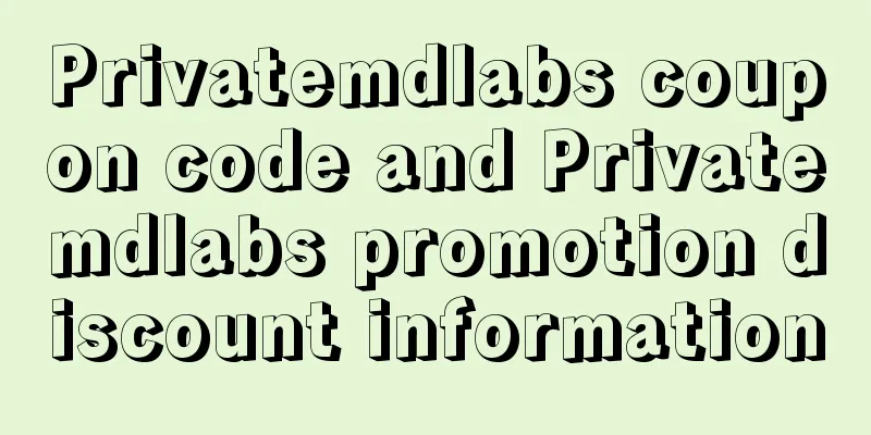 Privatemdlabs coupon code and Privatemdlabs promotion discount information