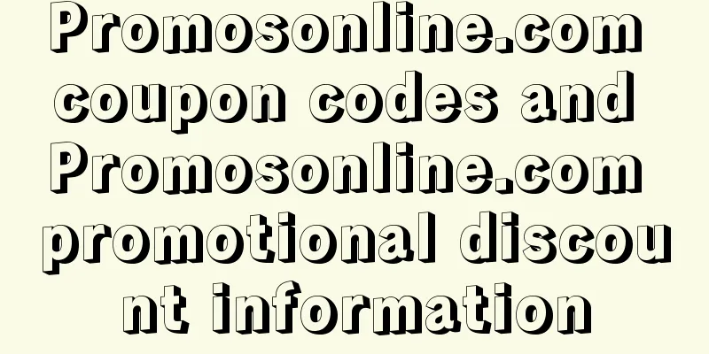 Promosonline.com coupon codes and Promosonline.com promotional discount information
