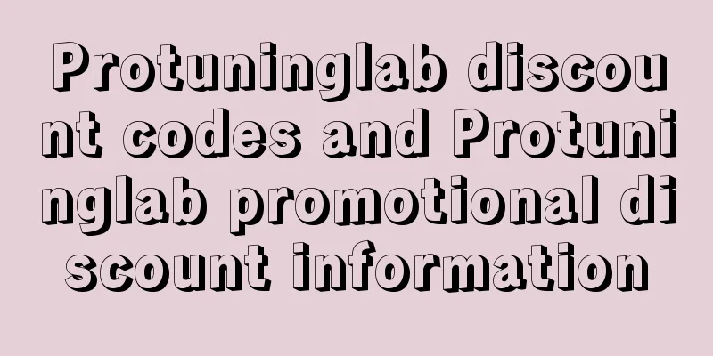 Protuninglab discount codes and Protuninglab promotional discount information
