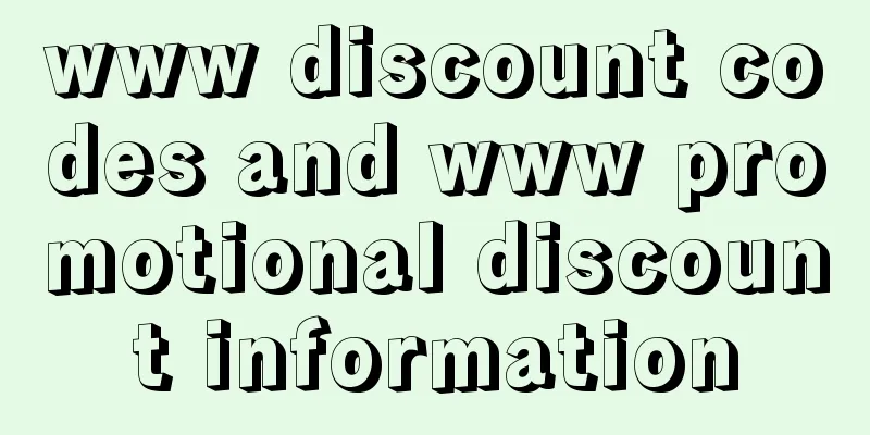 www discount codes and www promotional discount information