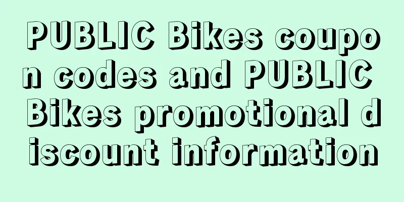 PUBLIC Bikes coupon codes and PUBLIC Bikes promotional discount information
