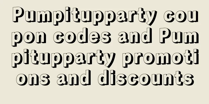 Pumpitupparty coupon codes and Pumpitupparty promotions and discounts