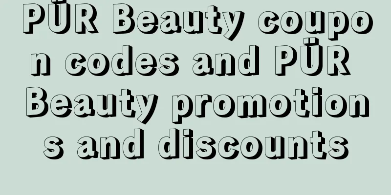 PÜR Beauty coupon codes and PÜR Beauty promotions and discounts