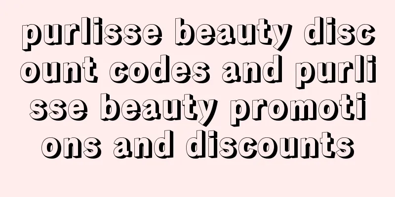 purlisse beauty discount codes and purlisse beauty promotions and discounts