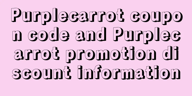 Purplecarrot coupon code and Purplecarrot promotion discount information
