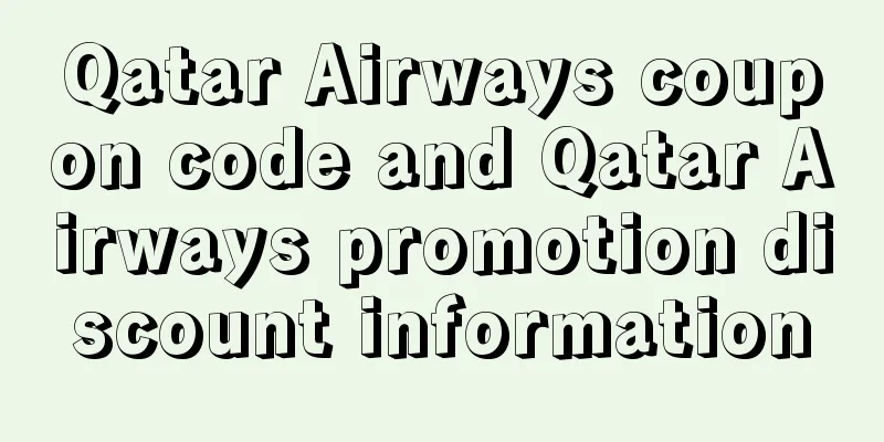 Qatar Airways coupon code and Qatar Airways promotion discount information