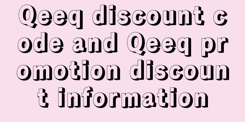 Qeeq discount code and Qeeq promotion discount information