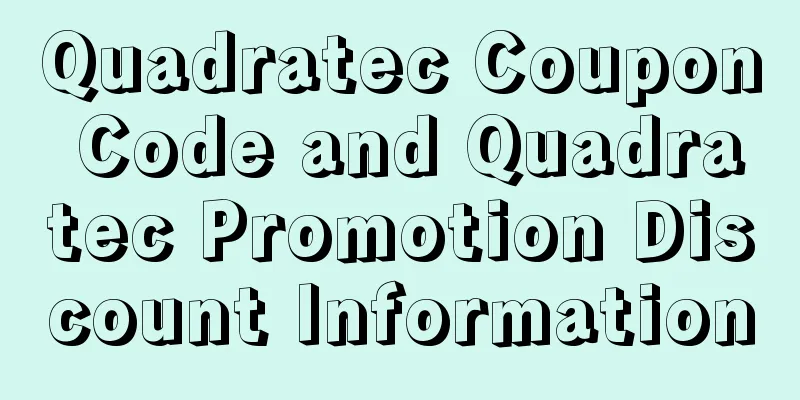 Quadratec Coupon Code and Quadratec Promotion Discount Information