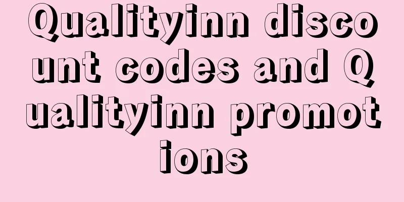 Qualityinn discount codes and Qualityinn promotions