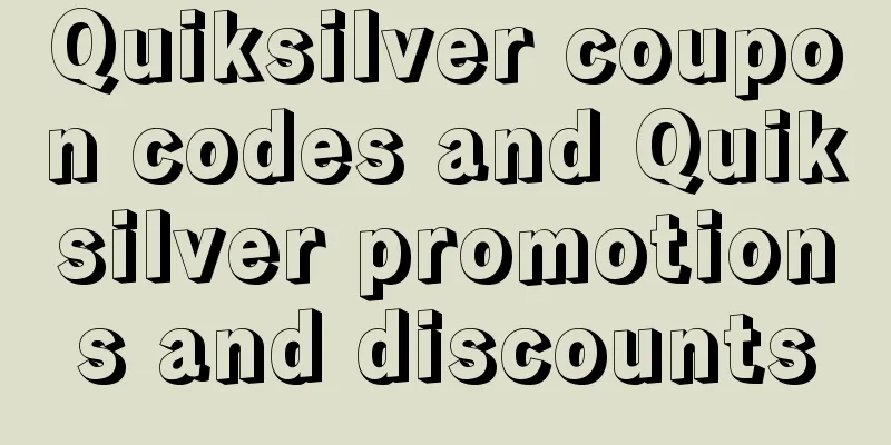 Quiksilver coupon codes and Quiksilver promotions and discounts