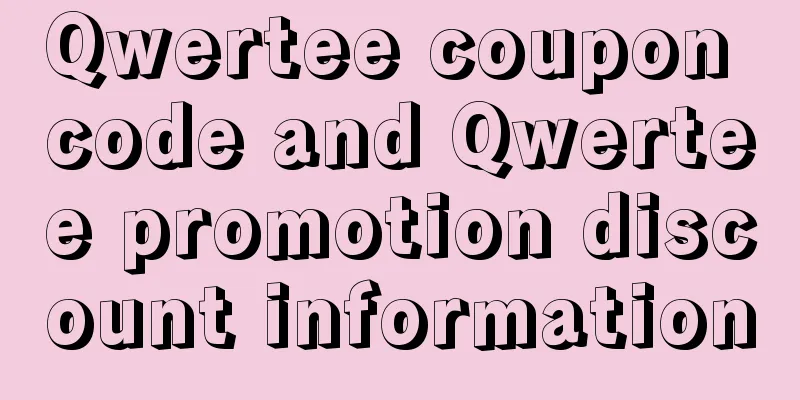 Qwertee coupon code and Qwertee promotion discount information