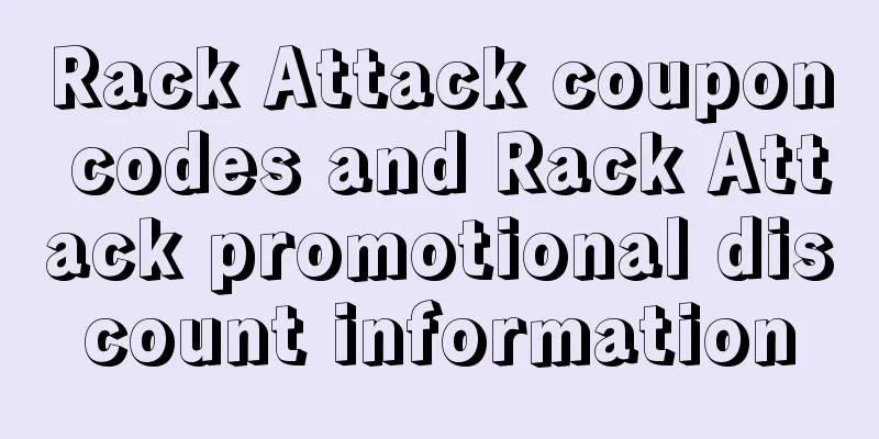 Rack Attack coupon codes and Rack Attack promotional discount information